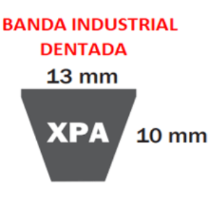 XPA1632 BANDA GATES BANDA DENTADA INDUSTRIAL