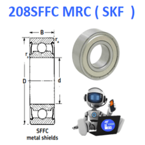 208SFFC RODAMIETO MRC ( SKF ) DE BOLAS INTERIOR 40mm
