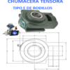 WSTU-E-215R CHUMACERA TIPO E DE RODILLOS DODGE TENSORA FLECHA 2 15/16” No. 023091