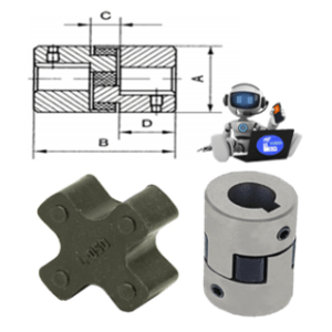 L050 COPLE ESTRELLA DE ACERO ECONOMIC EXTERIOR A=1 1/8” LARGO B=19/16″