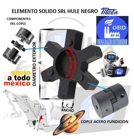 MARTIN ELEMENTO SRL HULE NEGRO UNIVERSO OSUNA BALERO