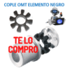 ND86B COPLE COMPLETO OMT CON ELEMENTO FLEXIBLE HULE NEGRO