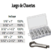 KIT DE CHAVETAS VARIAS MEDIDAS