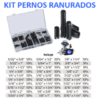 KIT DE PERNOS RANURADOS ROLL PIN VARIAS MEDIDAS