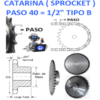 40B10 CATARINA PASO 40 DE 10 DIENTES EXTERIOR 1.840"