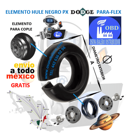 DODGE PX ELEMENTO PARA-FLEX UNIVERSO OSUNA BALERO