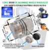 M100 COPLE MAGNALOY ALUMINIO INSERTO NEGRO EXTERIOR 2.600” LARGO 2.540” 