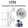 1721 RODAMIENTO INTERIOR HEXAGONAL 7/16” PARA INTERIOR DE TUBO 1.717"