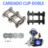 CA35-2 CANDADO DOBLE LINK-BELT PASO 3/8″ PARA CADENA PASO 35-2