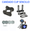 CA40-1 CANDADO LINK-BELT PASO 40 P=1/2" SENCILLO