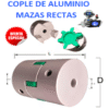 GS28A 65X90/14/14 COPLE  ECONOMICO DE ALUMINIO EXTERIOR D=65mm LARGO L=90mm