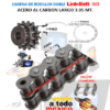 R16B-2 CAJA DE CADENA DOBLE LINK-BELT PASO 25.40mm ( 1.000” 1” ) LARGO 3.05MT. ( 10FT )