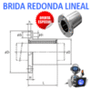 LMF20UU RODAMIENTO LINEAL THK  d=20mm D=32mm B=42mm D1=54mm