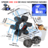 HRC 150 SPIDER ECONOMIC HULE NEOPRENO NEGRO EXTERIOR 132mm ALTURA 40mm