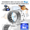 FC-30 CLUTCH KOYO FRENO DE CONTRAVUELTA DE AGUJAS INTERIOR Fw=30mm EXTERIOR D=37mm ANCHO C=20mm