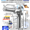 CW-10S ROTULA AURORA COMBINADA HEMBRA A MACHO 5/8″ UNF-2B=ROSCA 5/8-18 DERECHA D=1.500” A=2.500” C=1.375”