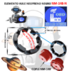 NM-148-N ELEMENTO OBD DE HULE NEOPRENO NEGRO EXTERIOR 148mm ANCHO 30.5mm